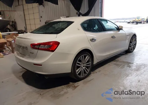 2016 Maserati Ghibli S z USA, uszkodzony, nr VIN ZAM57RSA2G1190802